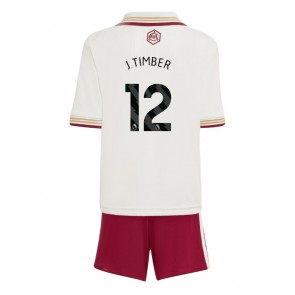 Arsenal Jurrien Timber #12 Replika Babytøj Tredje sæt Børn 2025-26 Kortærmet (+ Korte bukser)